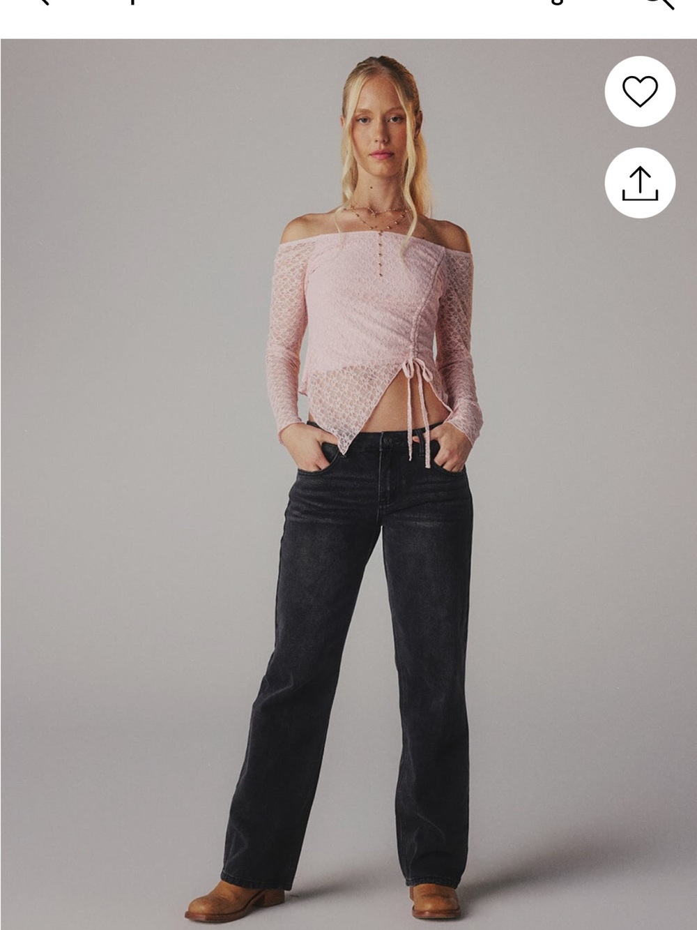 TILLYS RSQ LOW RISE LOOSE STRAIGHT JEANS